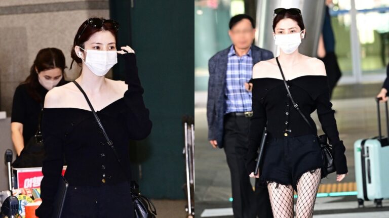 Han So-hee Turns Heads With Her Bold Airport Fashion After Overseas Schedule