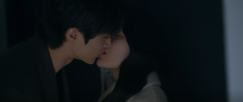 Kim Hye Yoon and Byeon Woo Seok Kiss