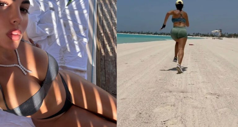 Georgina Rodriguez, the Partner of Cristiano Ronaldo, Captivated Her Followers by Donning a Minimal Bikini